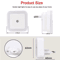 Wireless LED Night Light Mini EU Plug Motion Sensor Tricolor Lamp 2