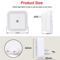 Wireless LED Night Light Mini EU Plug Motion Sensor Tricolor Lamp 2