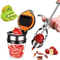 Stainless Steel Mini Fruit Slicer MultiFruit Egg Cutter Kitchen Gadget 0