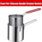 Stainless Steel Deep Fryer Pot Japanese Tempura Frying Pan With Strainer Basket 5