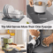 Extra Large Silicone Drying Mat NonSlip Kitchen Counter Drainer Pad 1