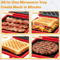 Microwave Sandwich Maker Panini Press Cheese Griller Toaster Tray 2