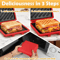 Microwave Sandwich Maker Panini Press Cheese Griller Toaster Tray 4