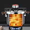Stainless Steel Pressure Cooker 4L6L8L ExplosionProof Fast Cooking Pot 1