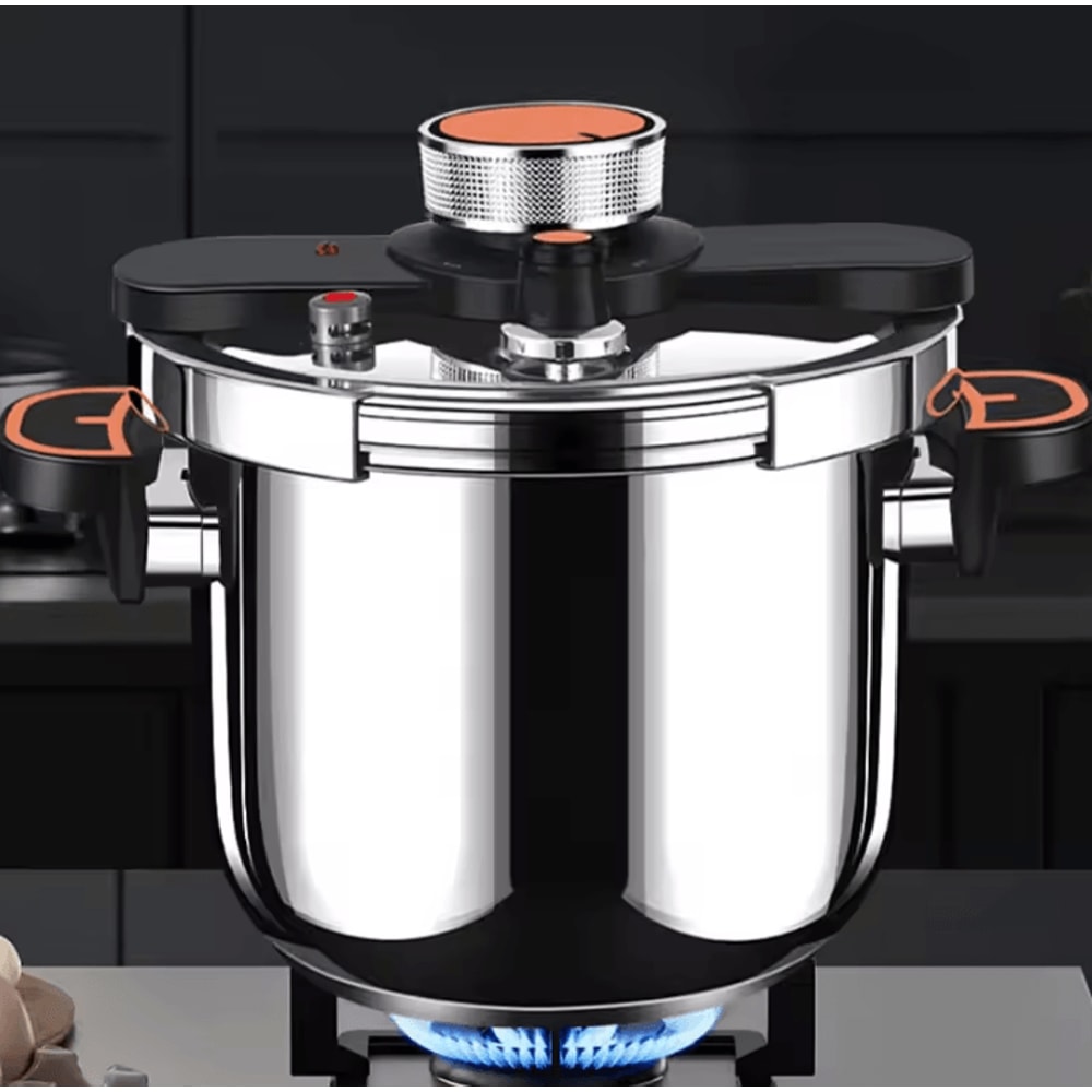 Stainless Steel Pressure Cooker 4L6L8L ExplosionProof Fast Cooking Pot 4