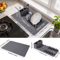Extra Large Silicone Drying Mat Foldable NonSlip Kitchen Counter Pad 0