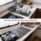 Extra Large Silicone Drying Mat Foldable NonSlip Kitchen Counter Pad 2
