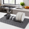 Extra Large Silicone Drying Mat Foldable NonSlip Kitchen Counter Pad 4