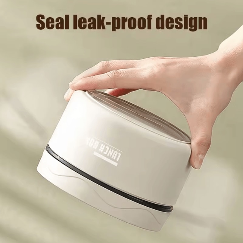 Insulated Food Container Portable Stainless Steel Thermos Lunch Box 420 Ml 620 Ml 2