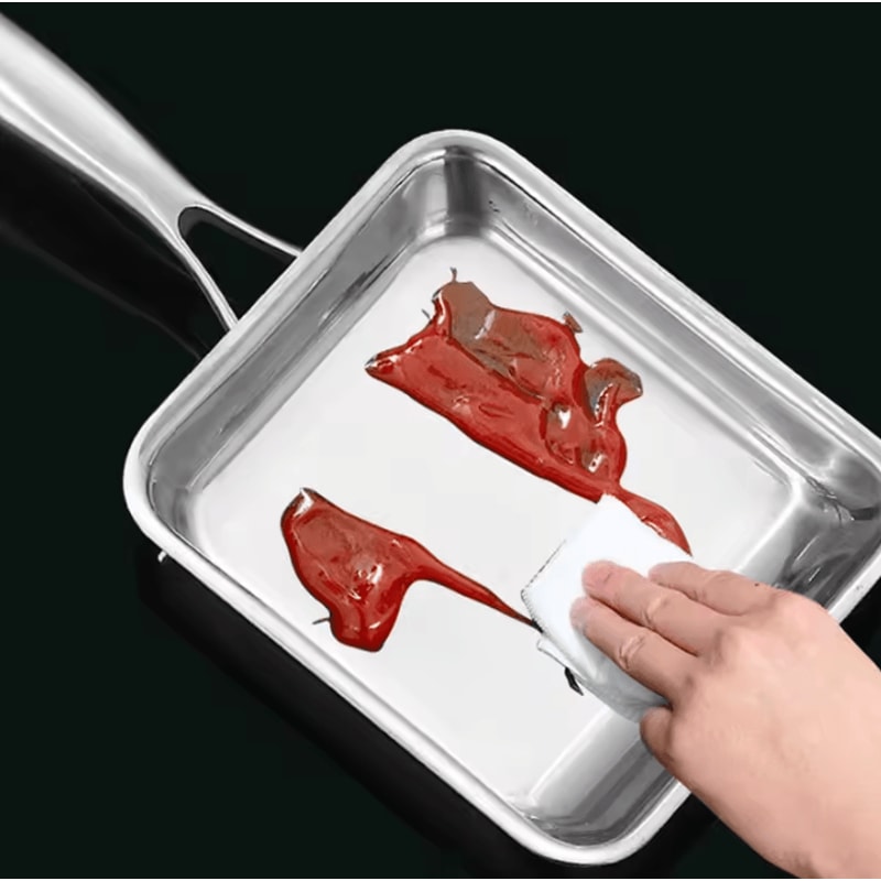Nonstick Japanese Omelette Pan Rectangular Tamagoyaki Egg Roll Skillet 3
