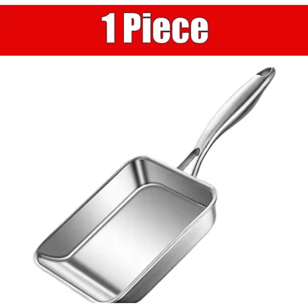 Nonstick Japanese Omelette Pan Rectangular Tamagoyaki Egg Roll Skillet 5