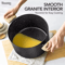 Nonstick Stock Pot Granite Large Soup Pasta Cooking Pot With Glass Lid 1