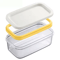 Butter Cutter Slicer Box Butter Dish With Lid Knife For Easy Cutting Storage 4