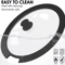 Universal Silicone Pot Lid FoodGrade Tempered Glass Pan Cover 4