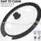 Universal Silicone Pot Lid FoodGrade Tempered Glass Pan Cover 4