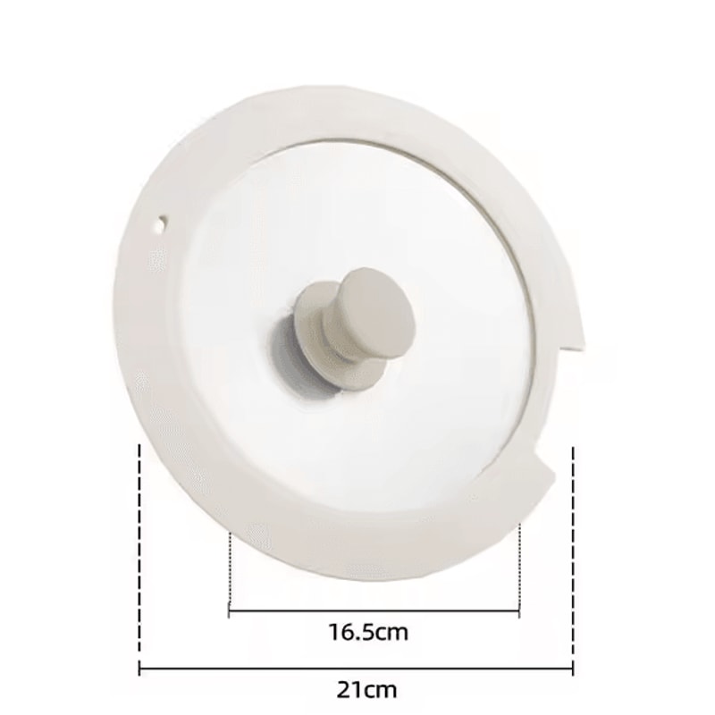 Universal Silicone Pot Lid FoodGrade Tempered Glass Pan Cover 7
