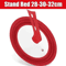 Universal Silicone Pan Lid Tempered Glass Cookware Cover With Standing Handle 12