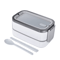 Stackable Bento Lunch Box With Handle Japanese Lunch Box Kit With Spoon Chopstick Lunch Containers 1