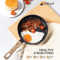 Nonstick Egg Frying Pan 6Inch Mini Omelette Skillet With Wood Handle 0