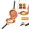Double Side Pancake Pan NonStick Ceramic Flip Frying Pan For Eggs Pancakes 2