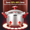 Stainless Steel Pressure Cooker 3L6L8L Thickened Cooker With OneHand Secure Locking 2