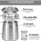 Stainless Steel Oil Filter Pot 20L Grease Keeper With Lid Frying Basket 4