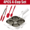 4in1 Egg Frying Pan Titanium Nonstick Breakfast Skillet With Ergonomic Handle 8