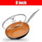 Premium Nonstick Ceramic Frying Pan Set 81012 Inches Omelet Frying Pan With Lid 4