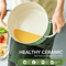 Premium 6 QT Large Nonstick Stock Pot Ceramic Cooking Pot With Lid 1