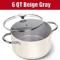Premium 6 QT Large Nonstick Stock Pot Ceramic Cooking Pot With Lid 7