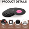 Retro Vinyl Record Drink Coasters 6 Pc NonSlip Set For Music Lovers 2
