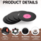 Retro Vinyl Record Drink Coasters 6 Pc NonSlip Set For Music Lovers 2