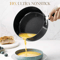 Premium 1Quart Nonstick Ceramic Saucepan With Glass Lid 3