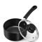 Premium 1Quart Nonstick Ceramic Saucepan With Glass Lid 6