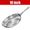 Premium TriPly Stainless Steel Frying Pan 810 Inches Induction Cooking Skillet 6