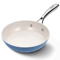 8Inch Nonstick Egg Frying Pan Skillet With StayCool Handle Blue Omelet Pan 6