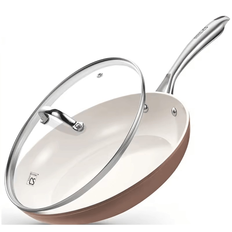 8Inch Nonstick Egg Frying Pan Skillet With StayCool Handle Blue Omelet Pan 8