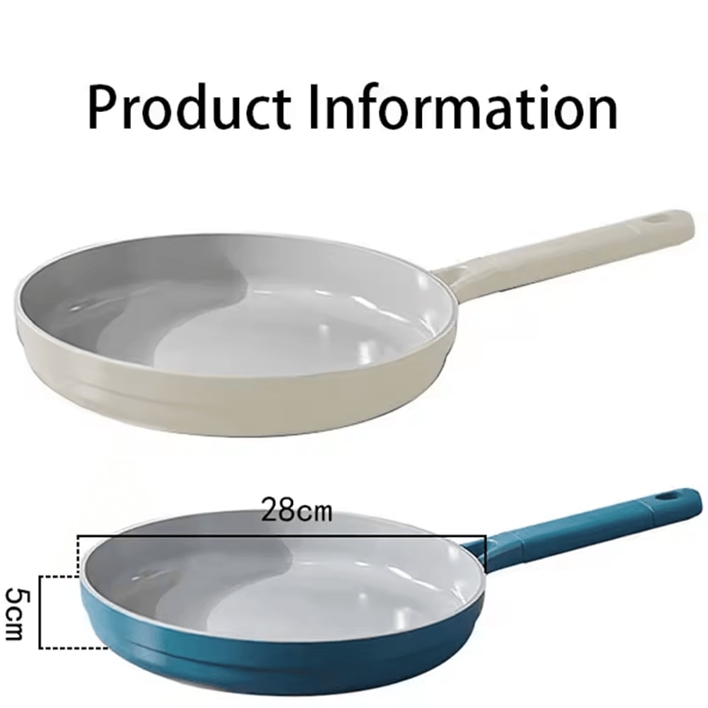 Nonstick Ceramic Egg Omelet Frying Pan Healthy Kitchen Skillet For Pancakes More 5