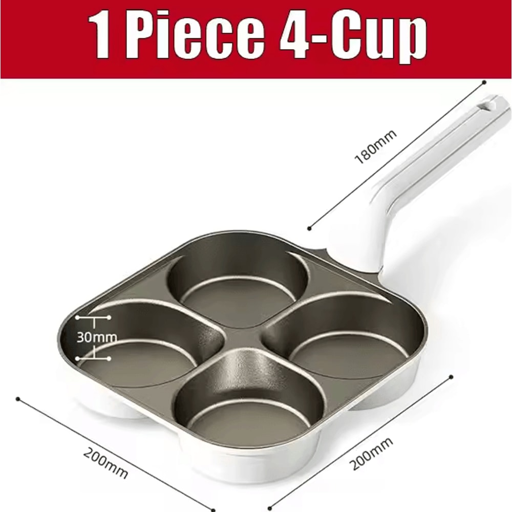 Premium Healthy Titanium Ceramic Breakfast Frying Pan Nonstick Egg Pancake Steak Skillet 5