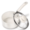Premium Nonstick Cream Sauce Pan With Lid 1 QT Milk Pot For Soup Cooking 5