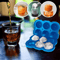 Premium Silicone Ice Cube Trays With Lid Rose Diamond Ice Ball Maker For Cocktails 2