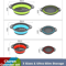 34PCS Foldable Kitchen Colander Strainer Set SelfDraining OverSink Strainers 5