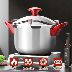 premium stainless steel pressure cooker – 3l/6l/8l large capacity cooker