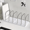 Modern PP Material Desktop Bookshelf NonSlip Office Desk Organizer Shelf 1