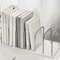 Modern PP Material Desktop Bookshelf NonSlip Office Desk Organizer Shelf 3