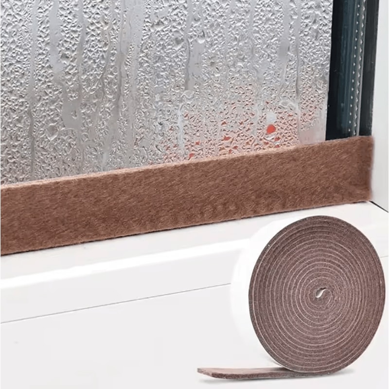 Fabric AntiCondensation Strip Tape Moisture Absorbing Window Seal 118in By 7874in 4