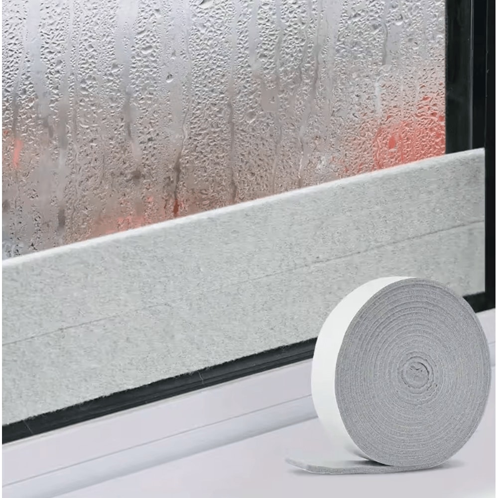 Fabric AntiCondensation Strip Tape Moisture Absorbing Window Seal 118in By 7874in 5