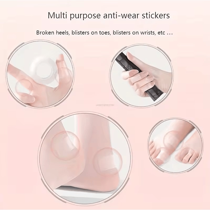 Transparent Silicone Mole Skin Tape Roll Flexible Foot Skin Protection 3