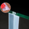 HighQuality Silicone TShaped Windproof Sealing Strip Transparent Door Glass Gap Seal 3