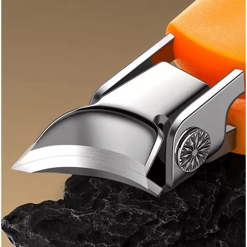 Professional Nail Clippers For Thick Hard Toenails Ergonomic SplashProof Design 2